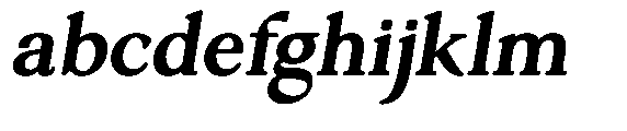 Ardiga Extra Bold Semi Expanded Italic FONT