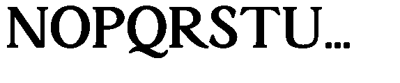 Ardiga Extra Bold Semi Expanded Font UPPERCASE