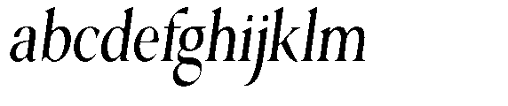 Ardiga Light Condensed Italic FONT