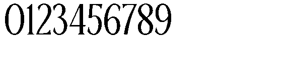 Ardiga Light Condensed Font OTHER CHARS