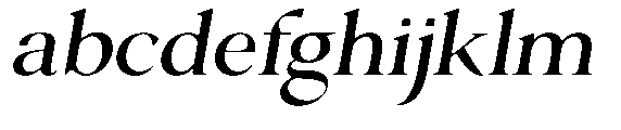 Ardiga Light Expanded Italic FONT