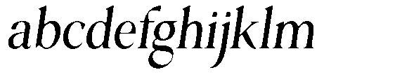 Ardiga Light Semi Condensed Italic FONT