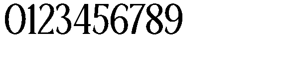 Ardiga Semi Condensed Font OTHER CHARS