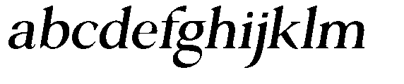 Ardiga Semi Expanded Italic FONT