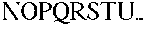 Ardiga Semi Expanded Font UPPERCASE