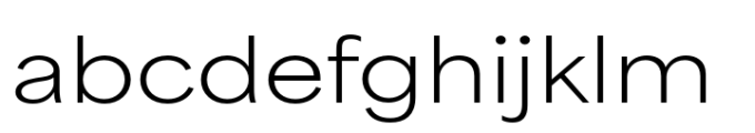 Area Extended Light FONT