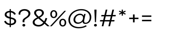 Area Extended Medium Font OTHER CHARS