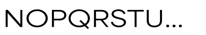 Area Extended Medium Font UPPERCASE