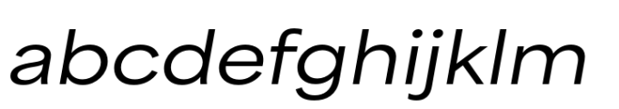 Area Extended Semibold Italic FONT