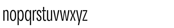 Area Inktrap Compressed Regular Font LOWERCASE
