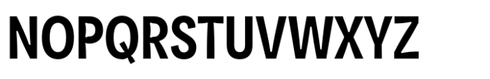 Area Inktrap Condensed Black Font UPPERCASE
