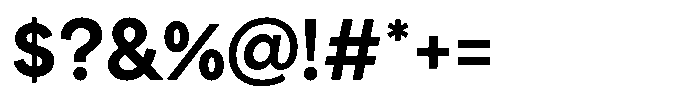 Area JP Norm Black Font OTHER CHARS