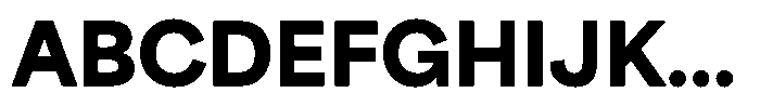 Area JP Norm Extrablack Font UPPERCASE