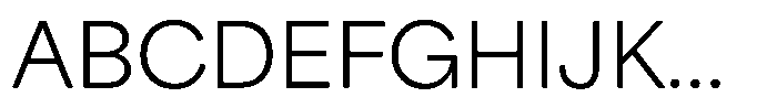 Area JP Variable Font UPPERCASE