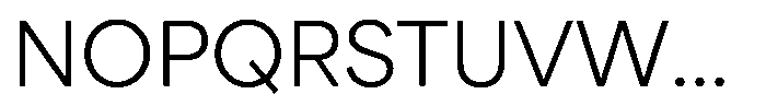 Area JP Variable Font UPPERCASE
