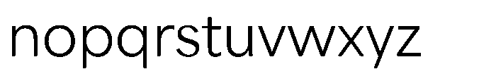 Area JP Variable Font LOWERCASE