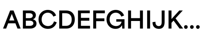 Area Normal Extrabold Font UPPERCASE