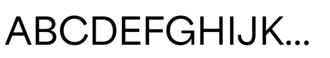 Area Normal Semibold Font UPPERCASE
