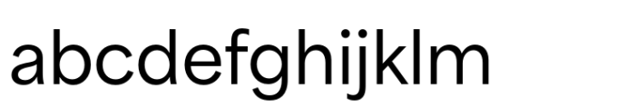 Area Normal Semibold FONT