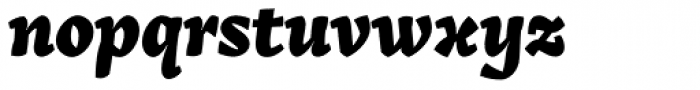 Arek Armenian ExtraBold Italic Font LOWERCASE