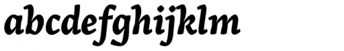 Arek Latin Bold Italic Font LOWERCASE