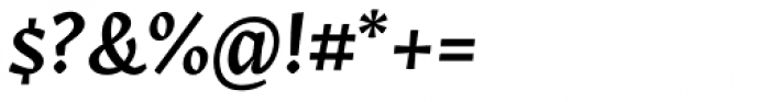 Arek Latin SemiBold Italic Font OTHER CHARS