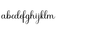 Arelina Script Bold FONT