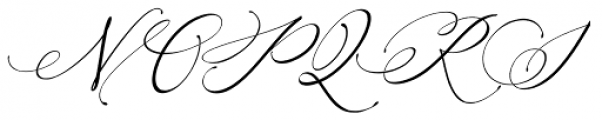 Arellia Italic Font UPPERCASE