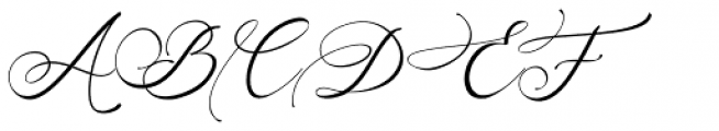 Arellia Regular Font UPPERCASE