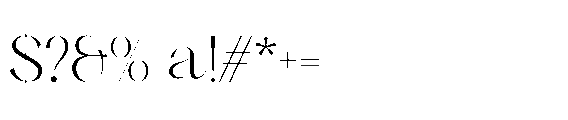 Aren Sugar Regular Font OTHER CHARS