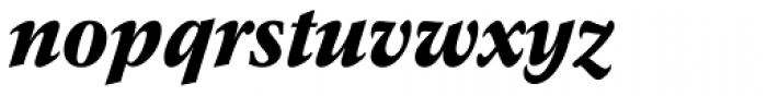 Arena New BQ Bold Italic Font LOWERCASE