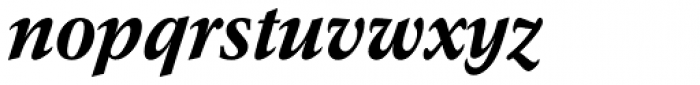 Arena New BQ Medium Italic Font LOWERCASE
