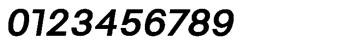 Arena Uno Bold Italic Font OTHER CHARS