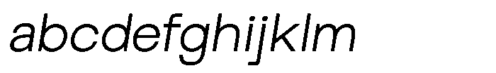 Arena Uno Italic FONT