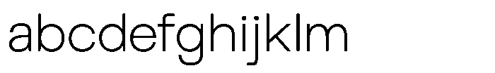Arena Uno Light FONT