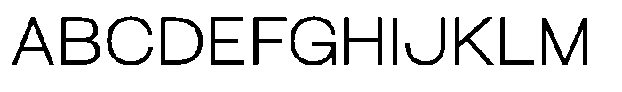 Arena Uno Regular Font UPPERCASE