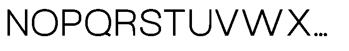 Arena Uno Regular Font UPPERCASE