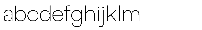 Arena Uno Thin FONT
