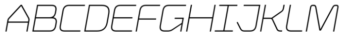 Areop Light Italic Font UPPERCASE