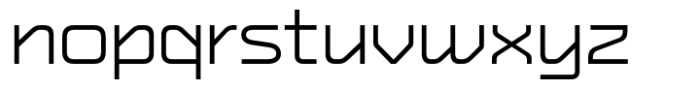 Areop Regular Font LOWERCASE