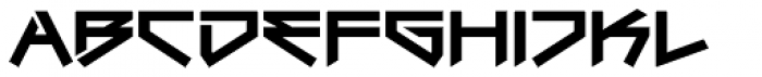 Ares Bold Font LOWERCASE