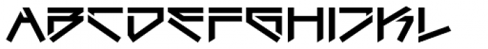 Ares Broken Hi Semibold Font LOWERCASE