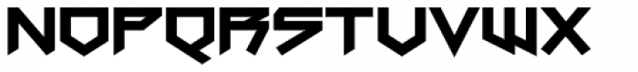 Ares Extrabold Font LOWERCASE