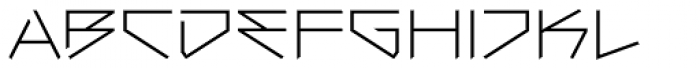 Ares Lo Extralight Font LOWERCASE