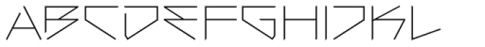 Ares Lo Ultralight Font UPPERCASE
