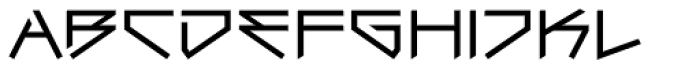 Ares Semilight Font LOWERCASE