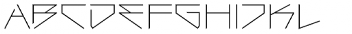 Ares Ultralight Font UPPERCASE