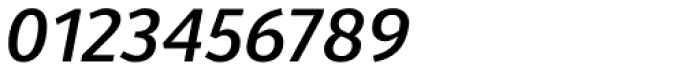Aretha Medium Italic Font OTHER CHARS