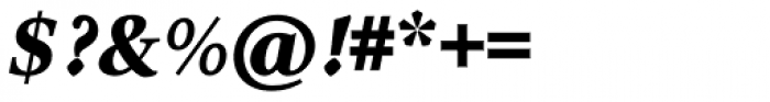 Arethusa Pro Bold Italic Font OTHER CHARS