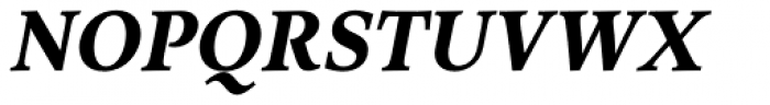 Arethusa Pro Bold Italic Font UPPERCASE